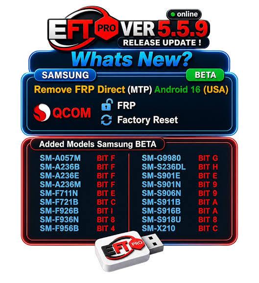 EFT Dongle 2 Year Support Activation